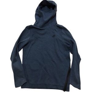 COPY - Nike Mens Tech Fleece Funnel Neck Hoodie (Blue)